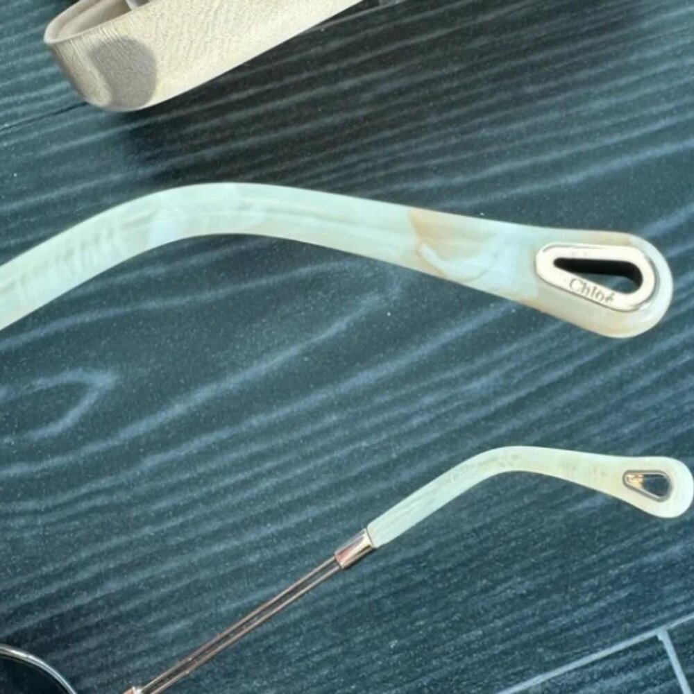59mm Aviator Brow Bar Sunglasses - Picture 3 of 3